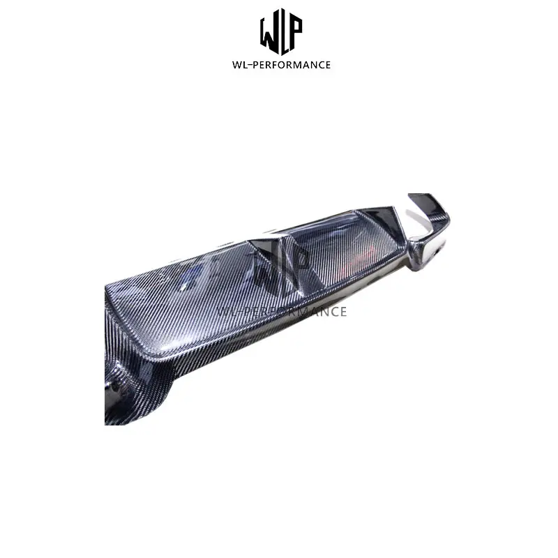 F10 F18 3d стиль высокое качество углеродное волокно задняя губа диффузор