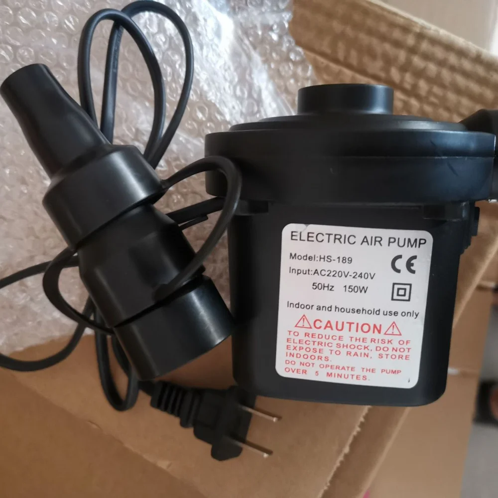 

Swimming Pool Electric Air Pump Compression Bag Suction Two-purpose 220v Various Function Home Electric Pump