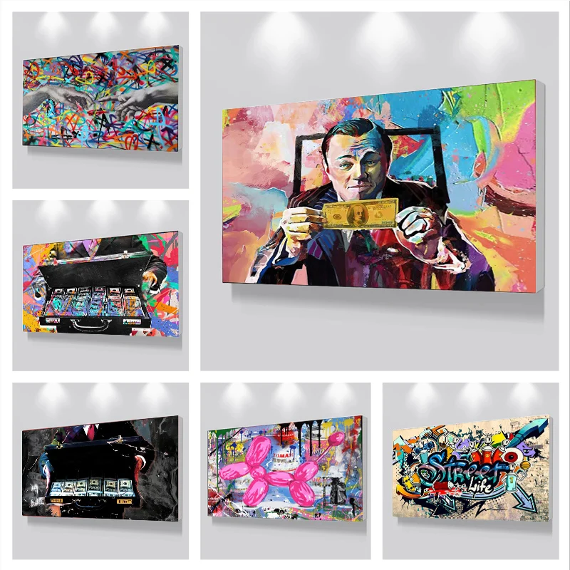 

Картина на холсте «Love Is All», художественный постер с изображением животных и принт, Настенная картина для гостиной, украшение для дома