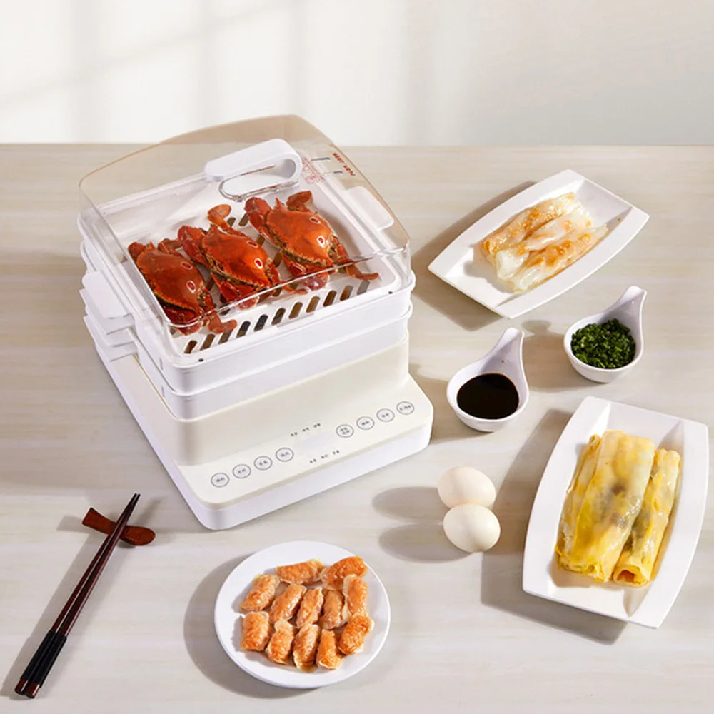 Multifunctional Rice Noodles roll Steamer Household Food Steamer Steamed Vermicelli Roll Breakfast Noodles Machine