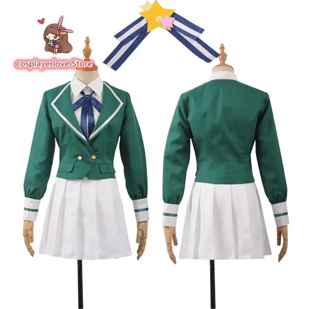 Hoshikawa Лилия косплей карнавал костюм Хэллоуин Рождественский Костюм|Аксессуары