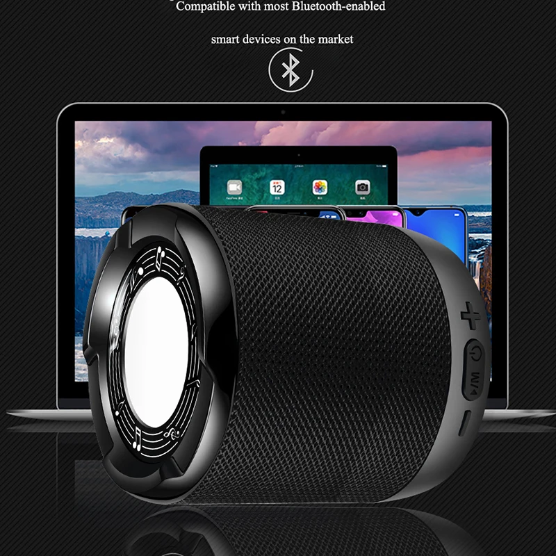 Bluetooth колонка LIGE портативная звуковая система 10 Вт водонепроницаемая уличная