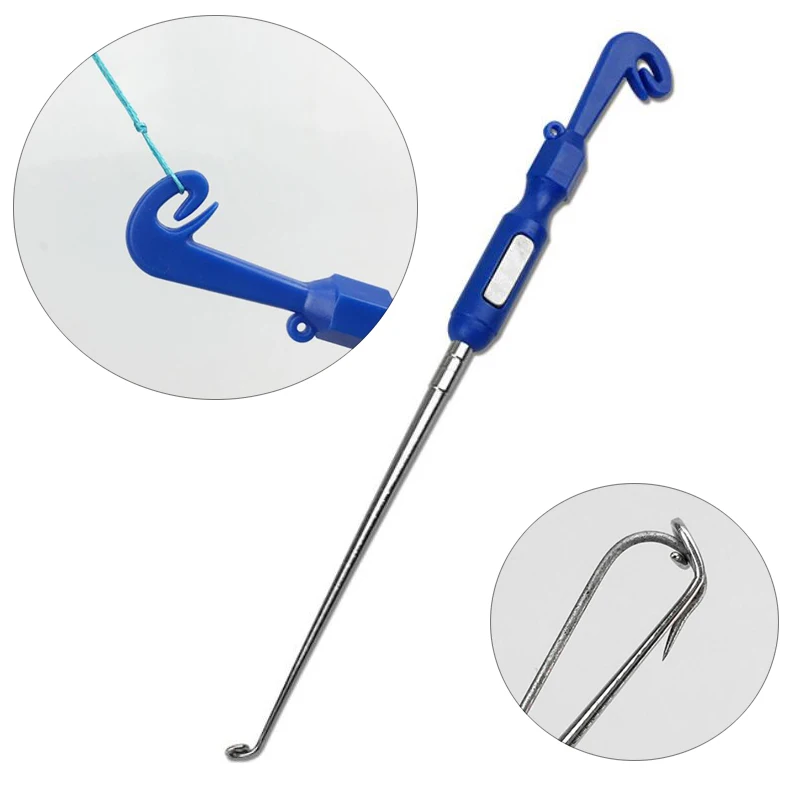

PPGUN 2021 Fishin tools Universal Fly Nail Knot Tying Tools Hook Remover Quick Knot Tying Loop Knot Tyer Tool and Carabiner Clip