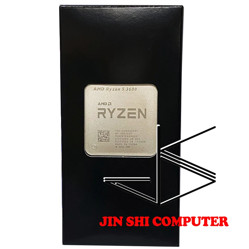 

Процессор AMD Ryzen 5 3600 3,6 ГГц шестиядерный двенадцати потоковый, 7NM 65 Вт L3 = 32M 100-000000031 разъем AM4 новый, без вентилятора