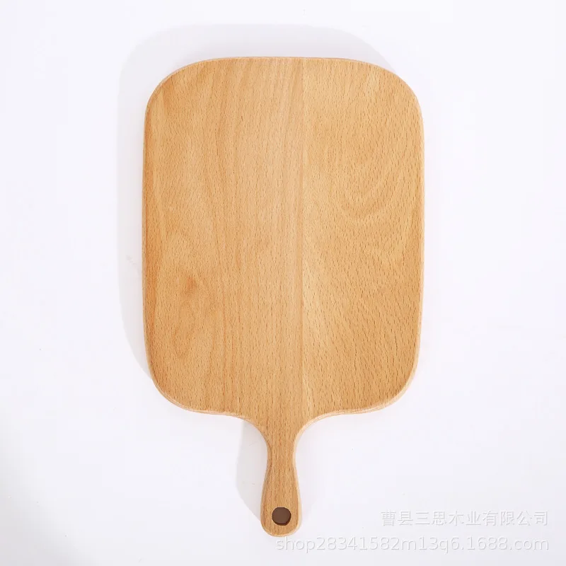 

Japanese Simple Solid Wood Breadboard Kitchen Cutting Board Coffee Shop Sushi Pizza Board Wooden Chopping Board Beech Tray