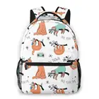 Рюкзак OLN для женщин, сумка на плечо для девочек-подростков, Женский школьный ранец с долгим узором