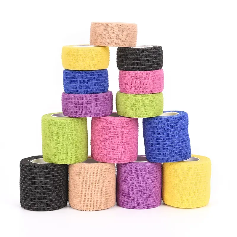

Great 2 Pcs/set Self Adhesive Ankle Finger Muscles Care Non-woven Fabrics Wrist Support Medical Bandage