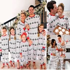 Рождественская Пижама, сочетающаяся семейная одежда, красный комбинезон с капюшоном, костюм для матери, дочери, отца, сына, Детская Пижама для мамы, ребенка