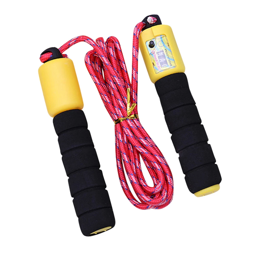 

Skipping Rope Jump Rope Cable for Exercise Fitness Training Tool Sports with Counter Color Random PUZ777