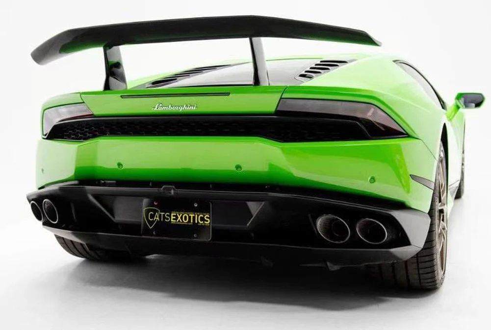 Эффективный спойлер из углеродного волокна задний для Lamborghini Huracan LP580 LP610 Coupe