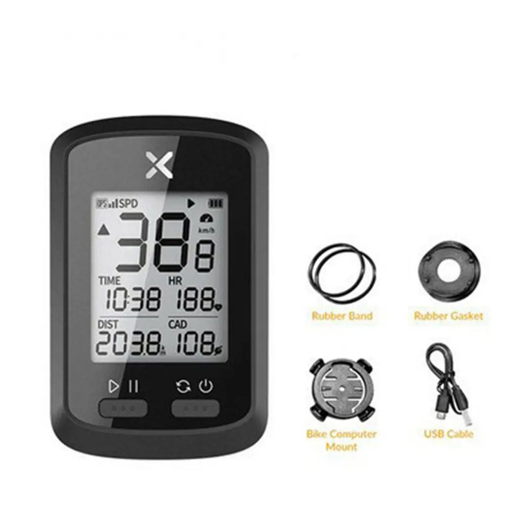 

Bike Computer G Plus Wireless GPS Speedometer Waterproof Road Bike MTB Bicycle ANT+ with Cadence Cycling Computer