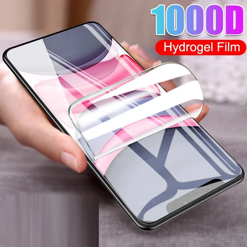 Full Cover Hydrogel Film For Iphone 11 Pro X XR XS MAX 12 Pro Max Mini Screen Protector For Iphone 6