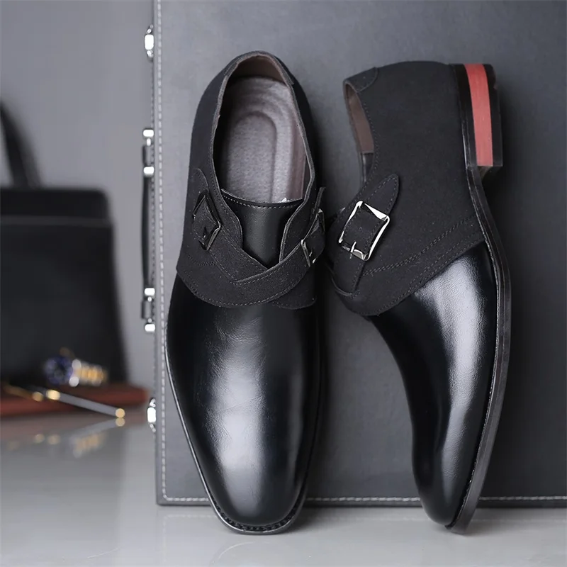 

MAEDEF 2021 New Fashion Men's Shoes Casual Leather Shoes Male Comfortable and Breathable Man Formal Business Office Shoes
