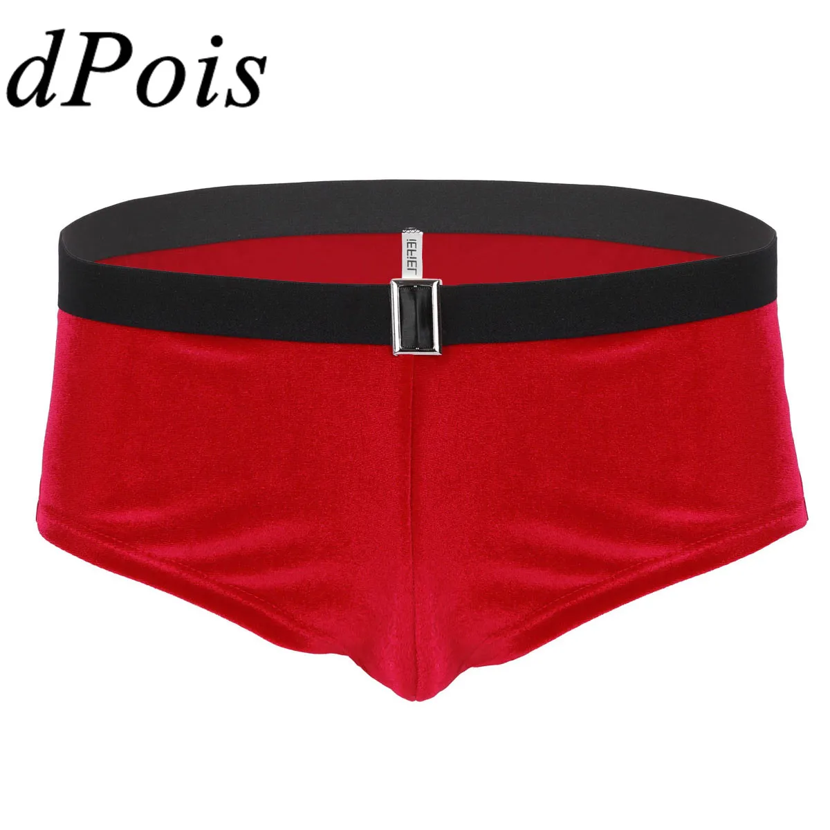 Шорты мужские с низкой посадкой повседневные короткие штаны разрезом красные