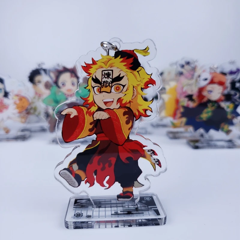 Demon Slayer: Kimetsu no Yaiba Nezuko Tsuyuri Kanawo Rengoku kyoujoou акриловая настольная подставка фигура