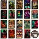 Винтажный Ретро-постер из крафт-бумаги серии страх-улица