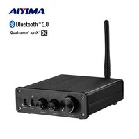 aiyima aptx hd bluetooth 5 0 qcc3034 tpa3255 power amplifier 300wx2 hifi stereo audio amp home theater sound speaker amplifier