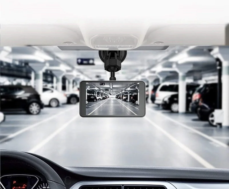 

2020 New 4 Inch Dual Lens Touch Rearview Dash Cam 1080P Starlight Night Vision Sensor Car Recorder Stream Media Car DVR