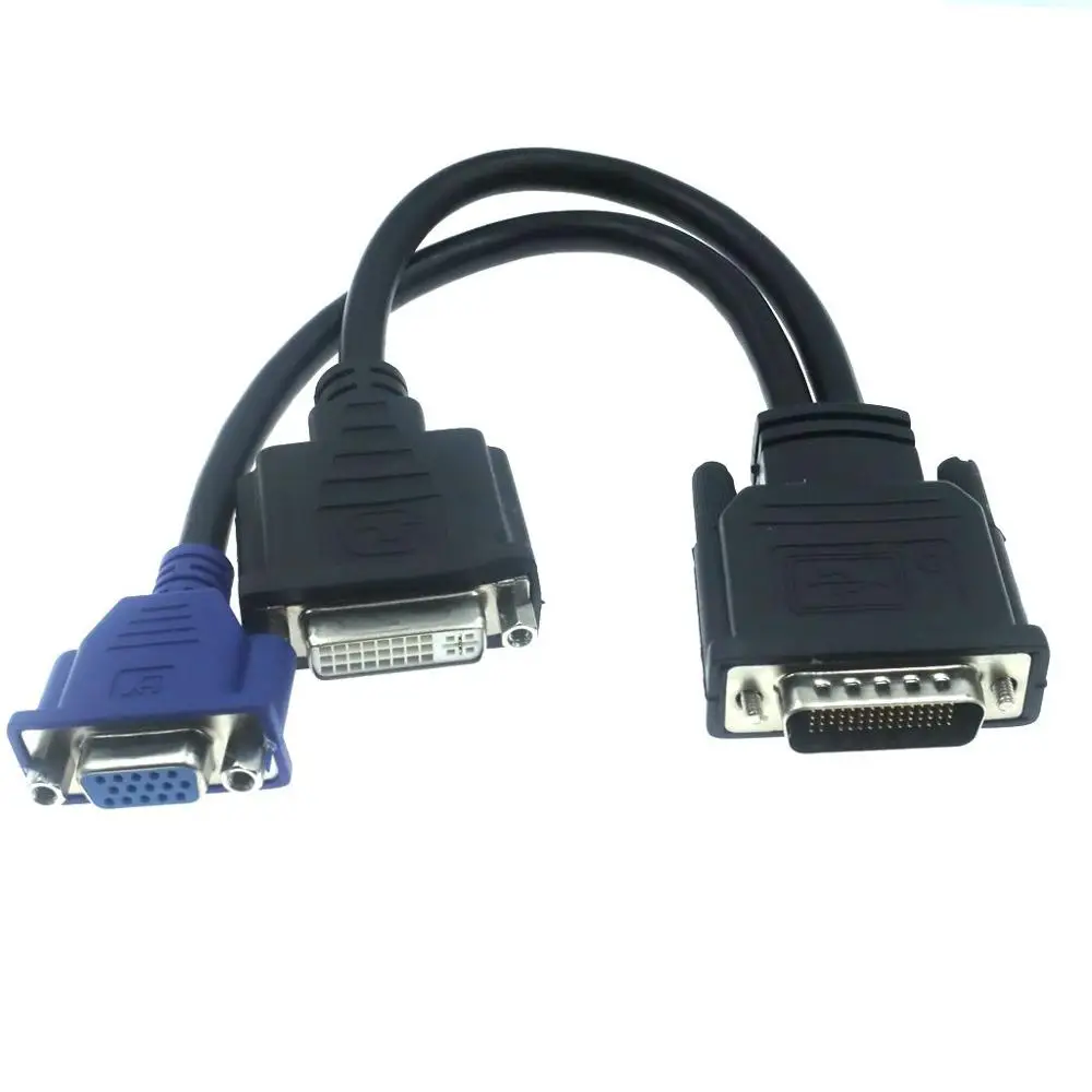 Высокое качество DMS-59 revolution DVI 24 + 5 Женский и VGA RG 15pin женский дистрибьютор
