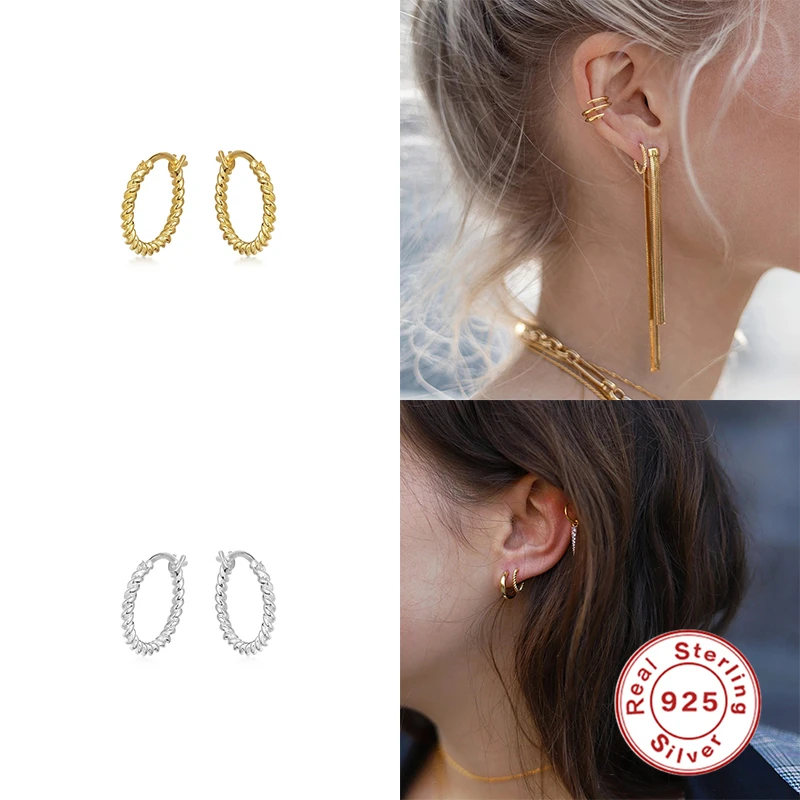 Винтажные круглые серьги кольца ROXI для женщин и мужчин маленькие необычные