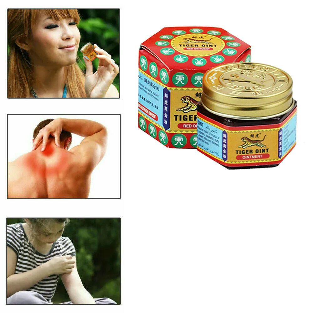 100% оригинальный красный тигр бальзам мазь Таиланд Лев Мышцы Мазь для снятия