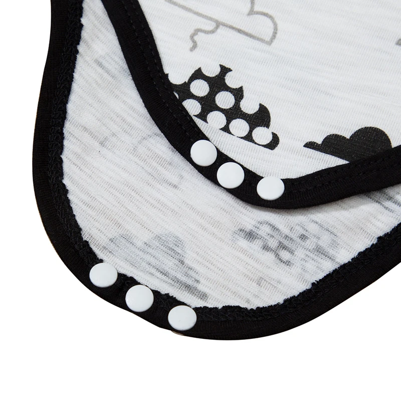 

2021 Summer Newborn Baby Boys Cartoon Print One-piece Rompers Cotton Jumpsuit 3Pcs Suit 0-12M