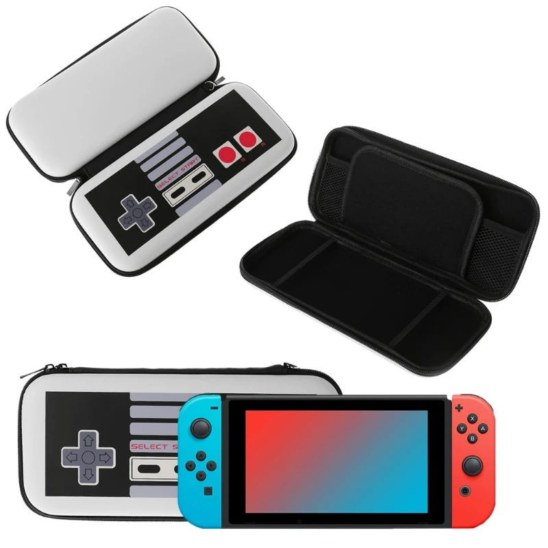 

2021 New Switch Hard Carry Storage Bag Cases Box Shell Single FC Pattern for nintendo