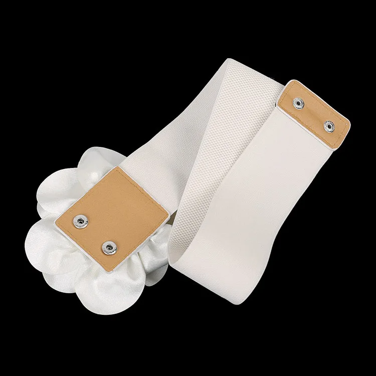 Роскошный Большой ленточный бант Kasure цветочный широкий пояс для женщин и девушек