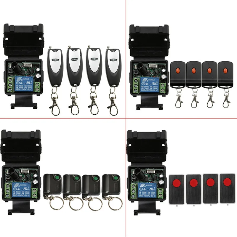 Универсальный беспроводной пульт дистанционного управления DC 12 v 1CH мини