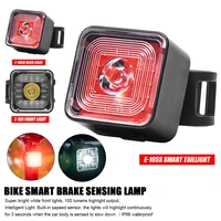 100 lumen bike lights smart brake sensing rear lamp 5 gears usb charge waterproof headlight and tail light sets safety lantern