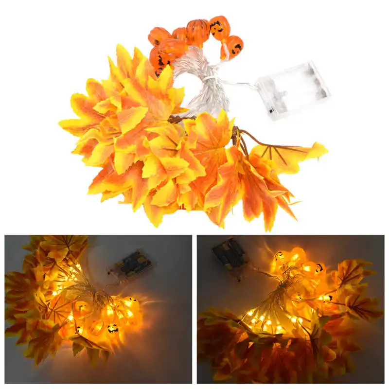 

Светодиодная гирлянсветильник с 20 светодиодами для Хэллоуина, Рождества, свадьбы