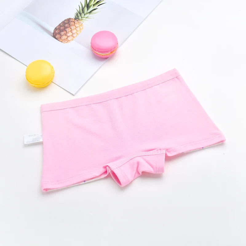 4 шт./лот новое хлопковое нижнее белье с плоским углом принцессы для девочек