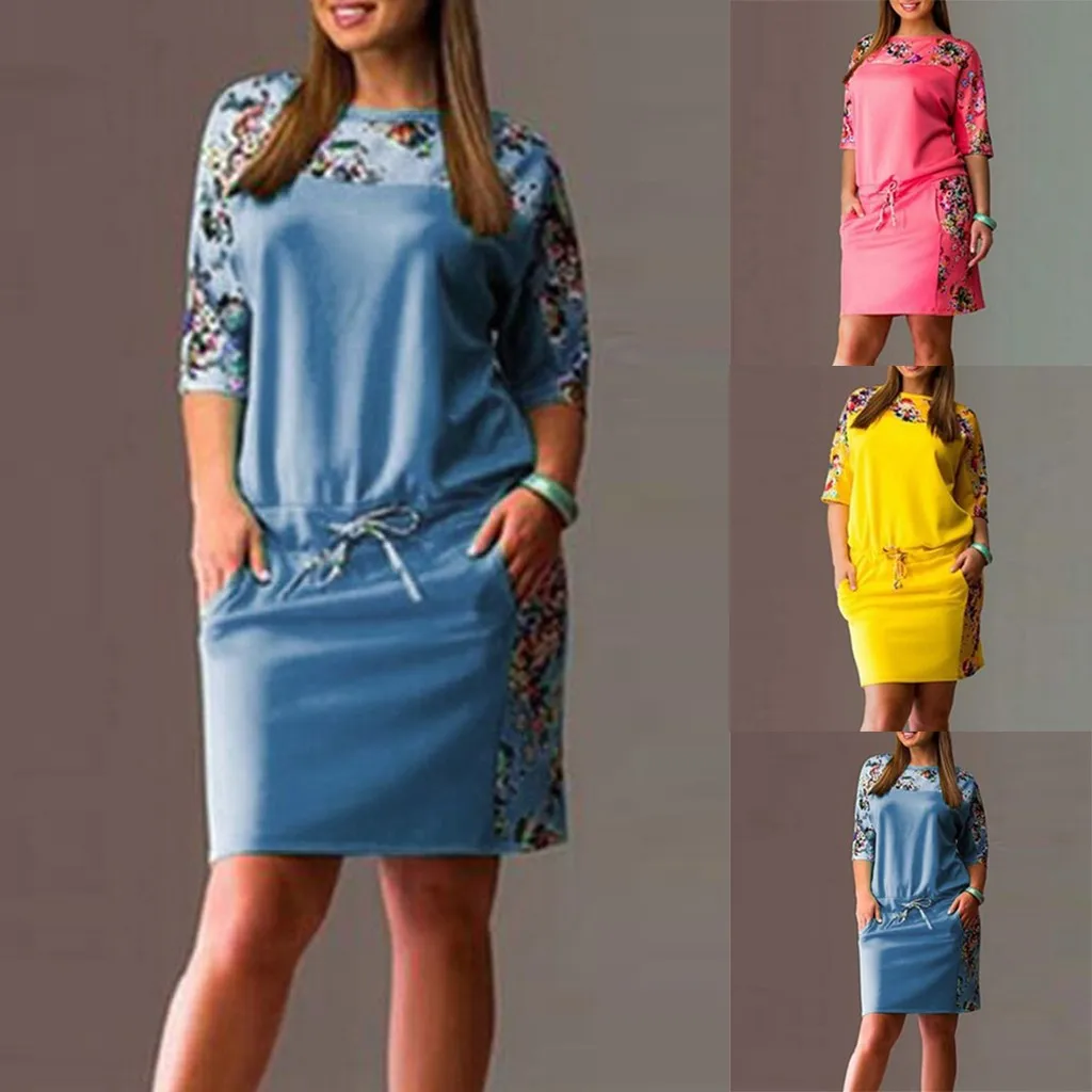 Женское Повседневное платье на бретельках однотонное элегантное большого