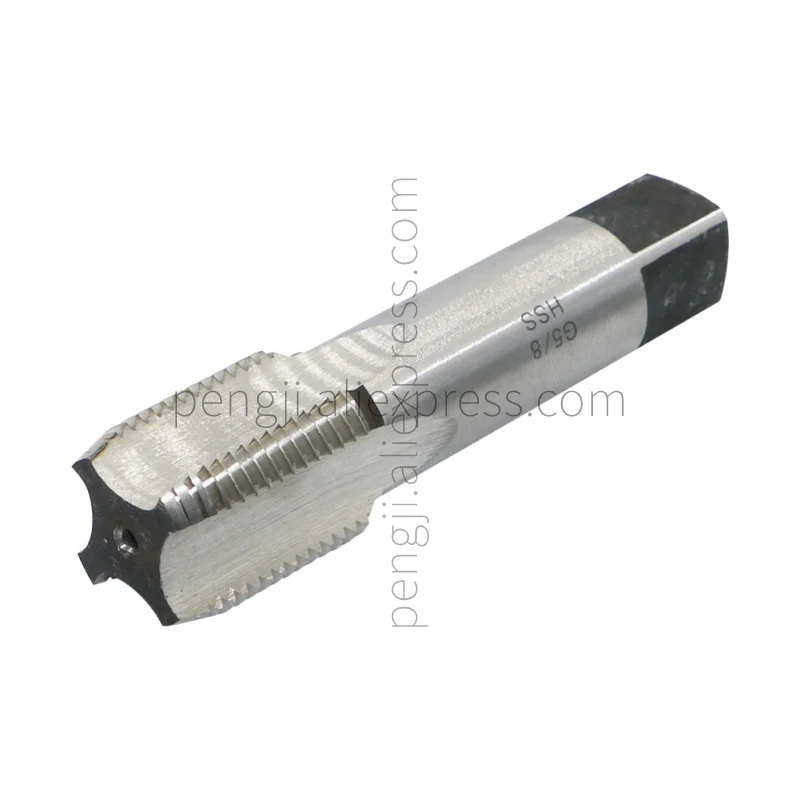 

G 5/8 " -14 BSP 55 Degree Pipe Thread HSS Tap, Tapered Pipe Thread Tap Used for Conventional Machine Tapping or CNC Tapping.
