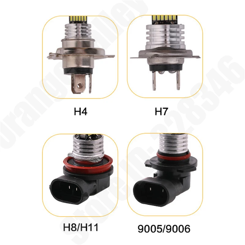 Комплект из 2 предметов новинка Автомобильный светодиодный лампы H11 высокое