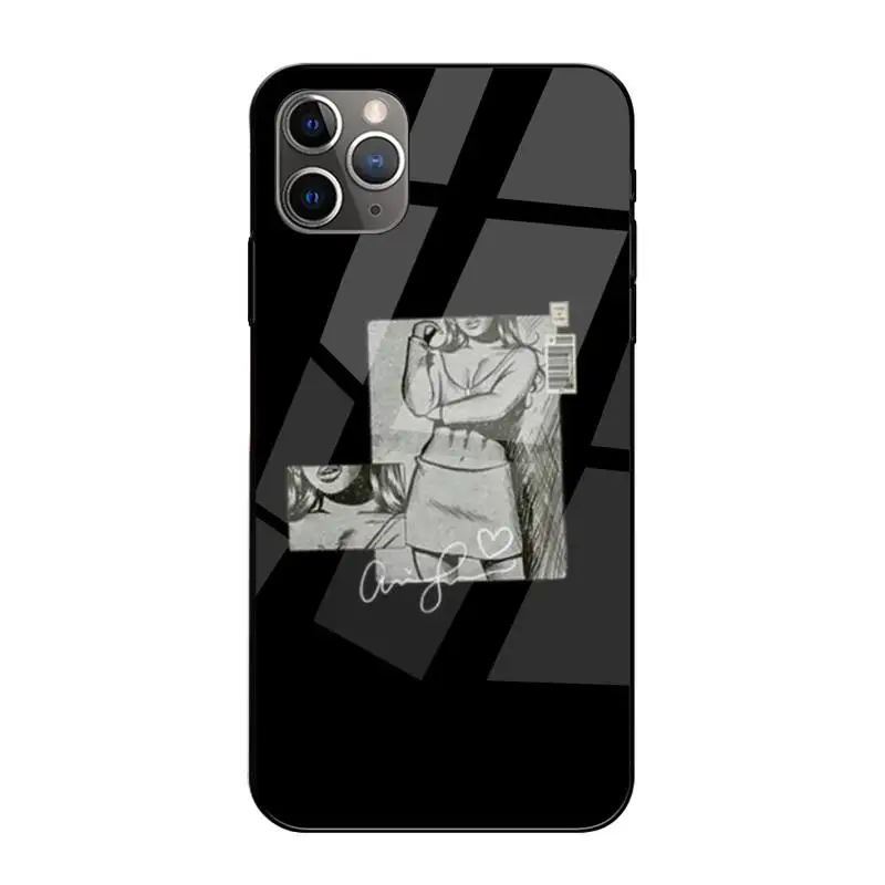 

Hot Aria Na Gran De Shockproof Tempered Glass For Iphone6plus 6S 7 7plus 8 X XS XSmax XR 11 12 Pro Max 12mini