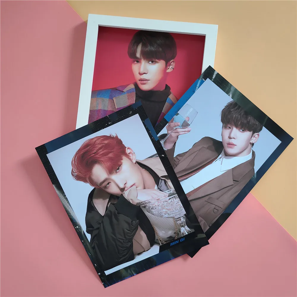 2 шт./компл. наклейка для постеров Kpop atoez новый альбом TREASURE EP.MAP ответа на постер