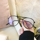 Защитные очки для компьютера 2020, очки с защитой от радиации, прозрачные очки для глаз, полуоправы для плоских беззеркальных очков унисекс