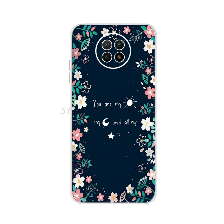 xiaomi leather case design Case For Xiaomi Redmi Note 9 9T 5G Cover Soft Flower Girls Silicon Coque Cover For Xiomi Redmi Note 9 5G Note9 9T 5G Phone Cases xiaomi leather case glass