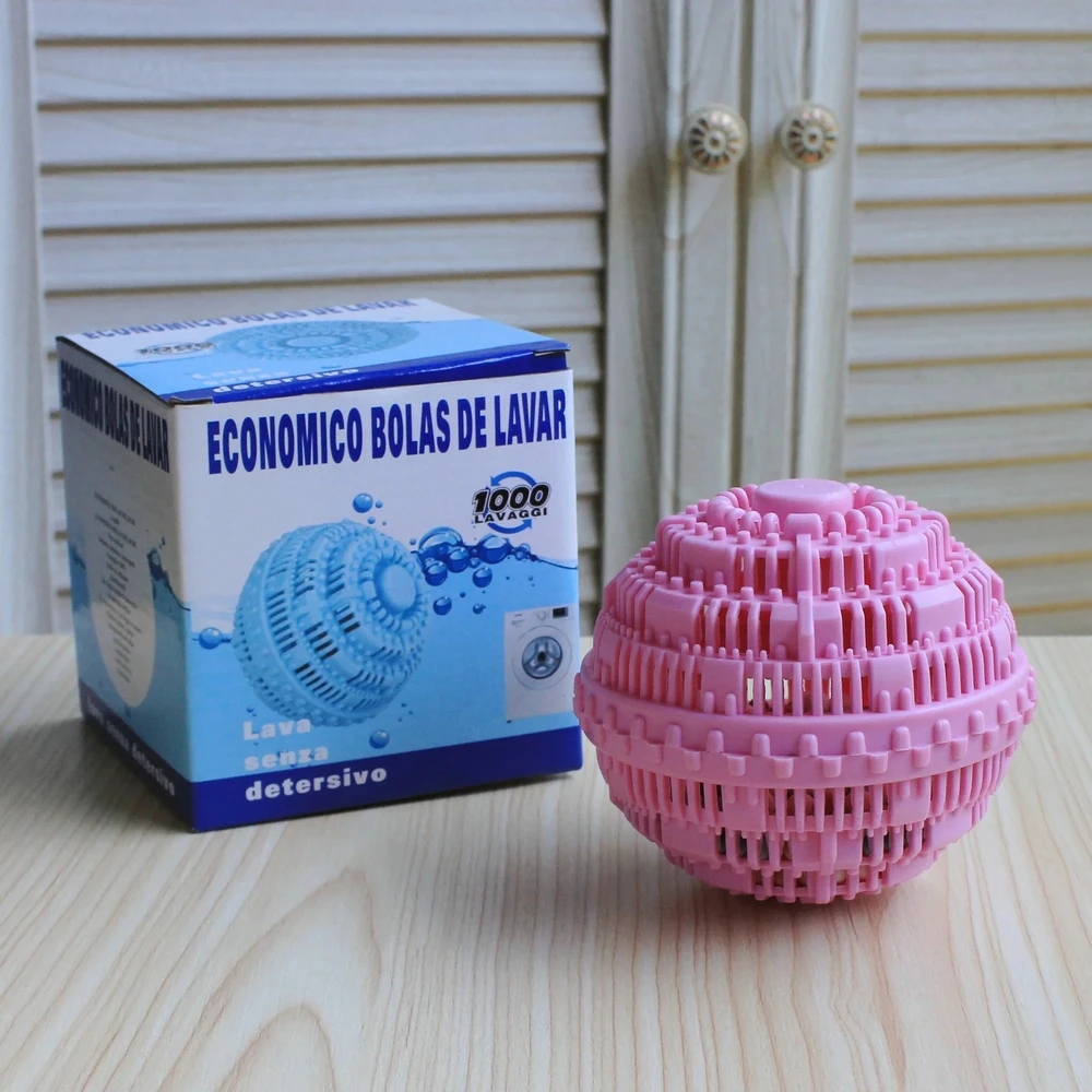 

Reusable Magic Decontamination Silicone Anti-winding Cleaning Ball For Laundry Washing Anionic Molecules Cleaning Tools