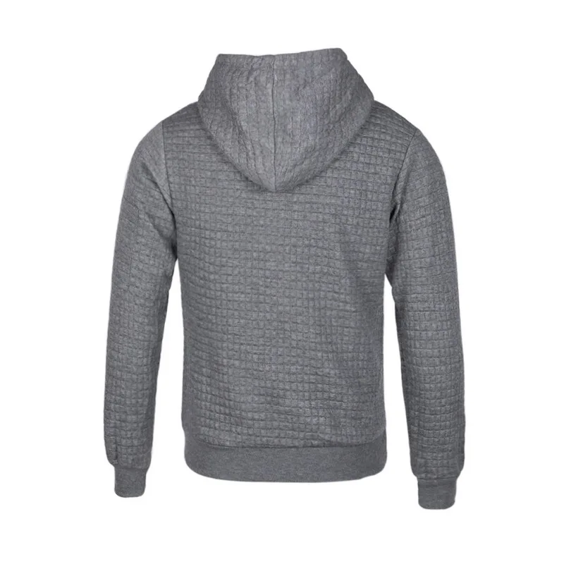 Свитер мужские повседневные Пуловеры Slim Fit Джемперы новые модные мужские s свитер с капюшоном однотонные осенне-зимние теплые Femme мужская одежда