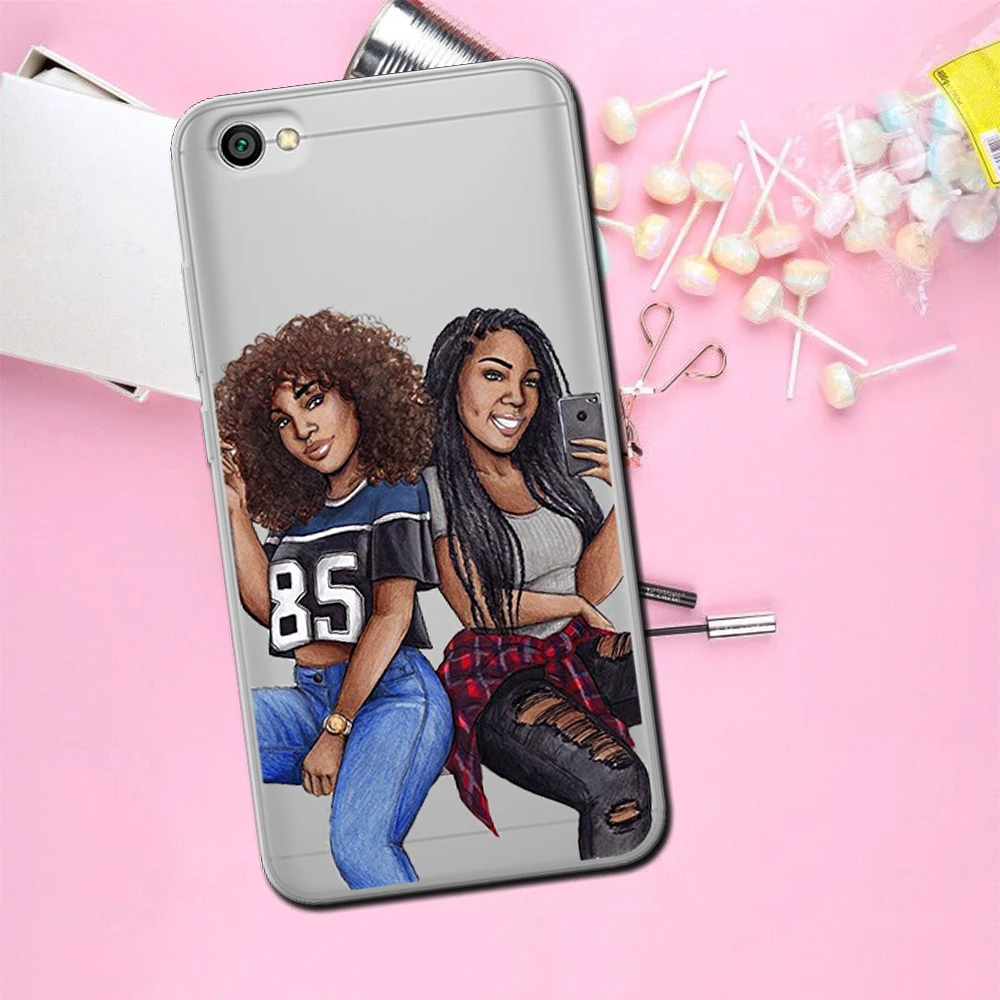 Девушка класса люкс для Xiaomi Redmi Mi 8 6 CC9 A2 Lite 5X 6X A1 6A 4X 4A 5 9 Plus Note 4 5A премьер-профессионал чехол Coque чехол-футляр Капа