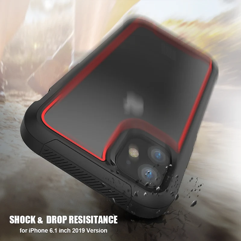 shockproof armor phone case for iphone 13 12 transparent hybrid tpu cover for iphone xr xs 11 pro max 8 7 6 plus se clear case free global shipping