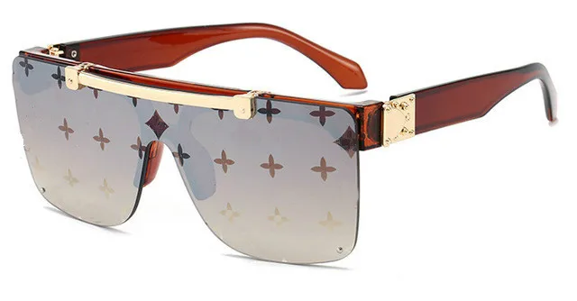 

Fashion Luxury Sunglasses Women Brand Designer Unisex Flip Up Square Steampun Men Sun Glasses Male Shades Cool Couple Models