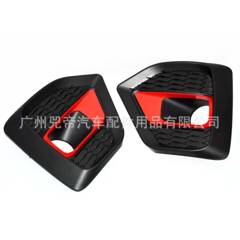 fog lamp cover Внешние автомобильные аксессуары, противотуманная фара, бампер, подходит для HILUX ROCCO, пикап, автомобильная Передняя маска, бампер, крышка 18 - Цвет: fog lamp cover