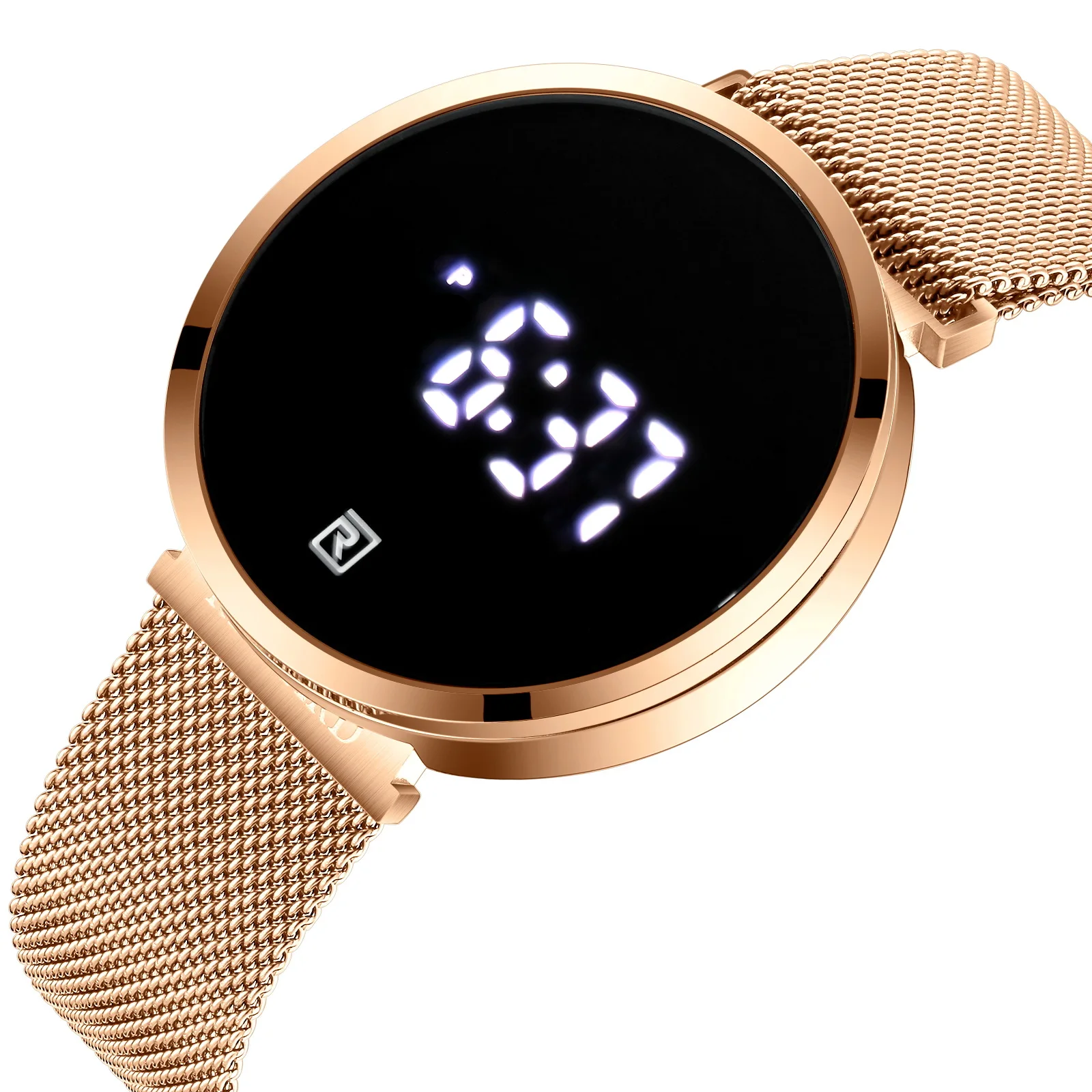 

Reward Digitial Led Watch Men Watches Top Luxury Brand Fashion Touch LED Digital Watch Men Gold Steel Band Waterproof Watches