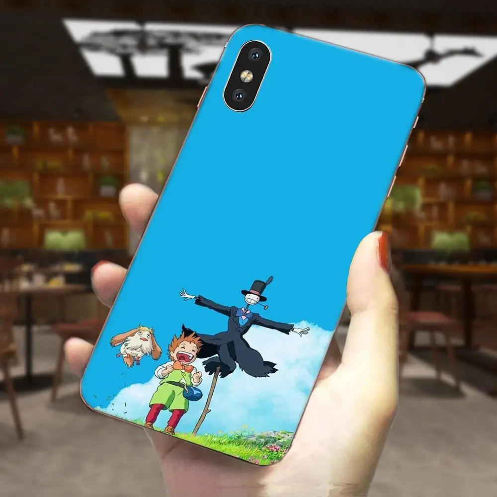 Howl's Howls Moving Castle для Apple iPhone 4 4S 5 5C 5S SE 6 6S 7 8 11 Plus Pro X XS Max XR мягкие чехлы | Мобильные