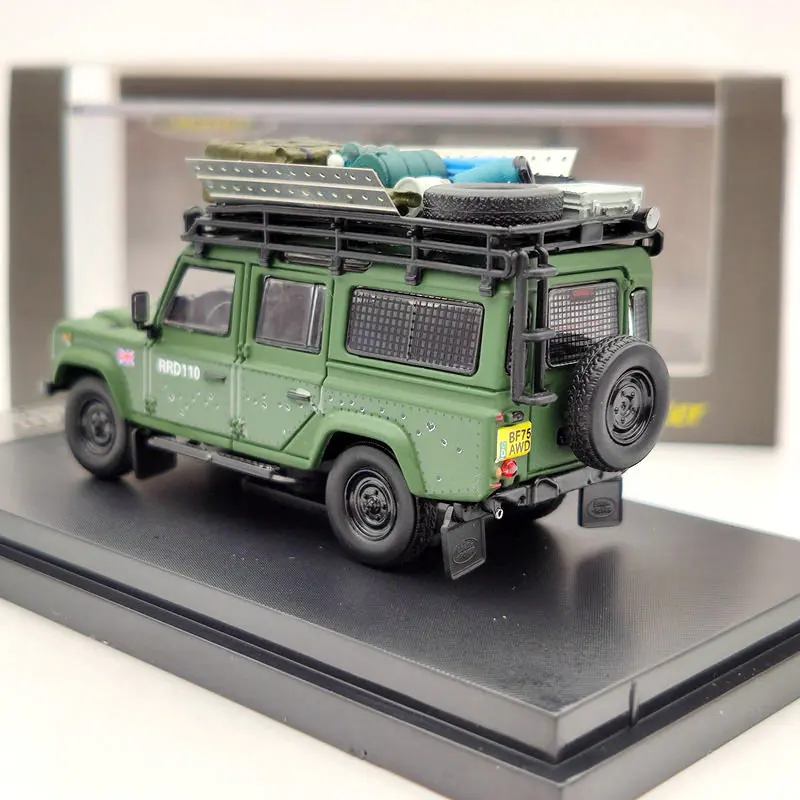 Master 1/64 для L-R Defender 110 литые модели игрушечных автомобилей с багажником