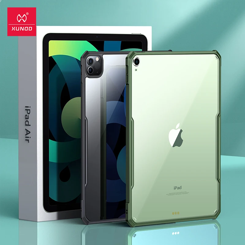 Защитный чехол XUNDD для планшета iPad Pro 11 12 9 Air4 Air3 10 2 5 дюйма Mini 4 прозрачный