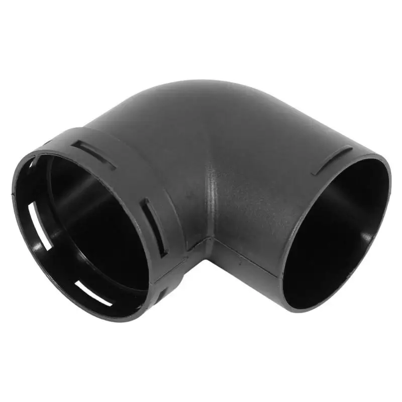 

1pc Air Ducting Pipe Elbow Outle 3.54\\\"X2.48\\\"X3.54\\\" 90x63x90mm Practical
